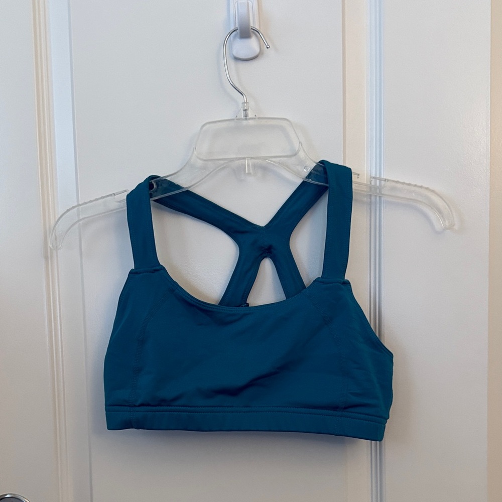 Oiselle Lesko Bra - 6 - teal